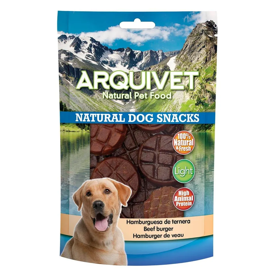 arquivet-burger-boeuf-friandise-chien-100g-naturel image 1
