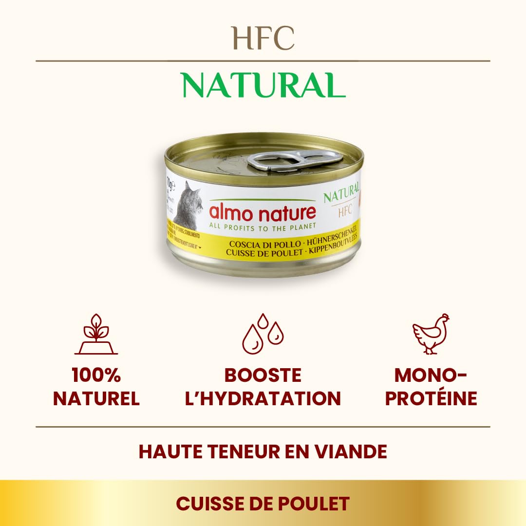 almo-nature-hfc-natural-p-t-e-chat-cuisse-poulet-24x70g image 2