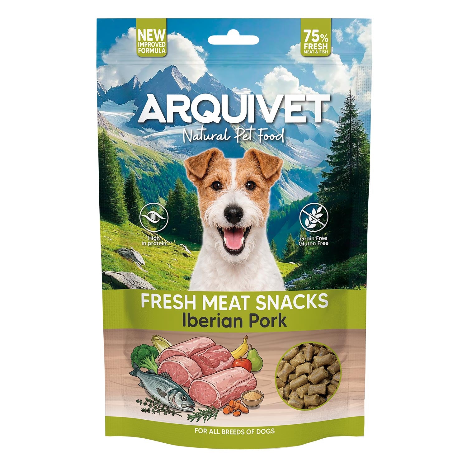 arquivet-fresh-meat-friandise-chien-porc-ib-rique-300-g-naturelle image 5