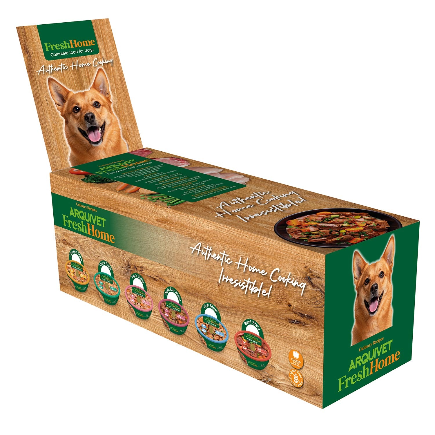 arquivet-freshhome-rago-t-canard-p-t-e-chien-280-g-complet image 7