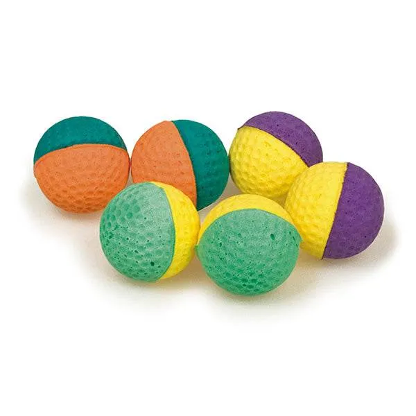 arquivet-balles-mousse-chat-couleur-4-cm-x100 image 1