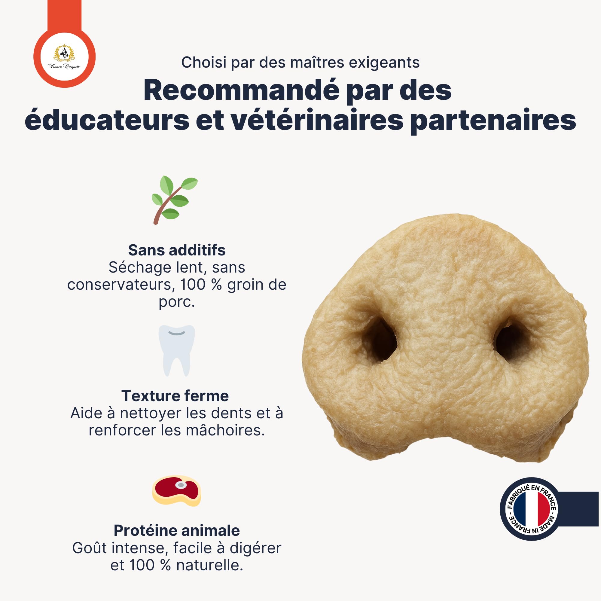france-croquettes-friandise-chien-nez-porc-x20-mastication-longue image 5