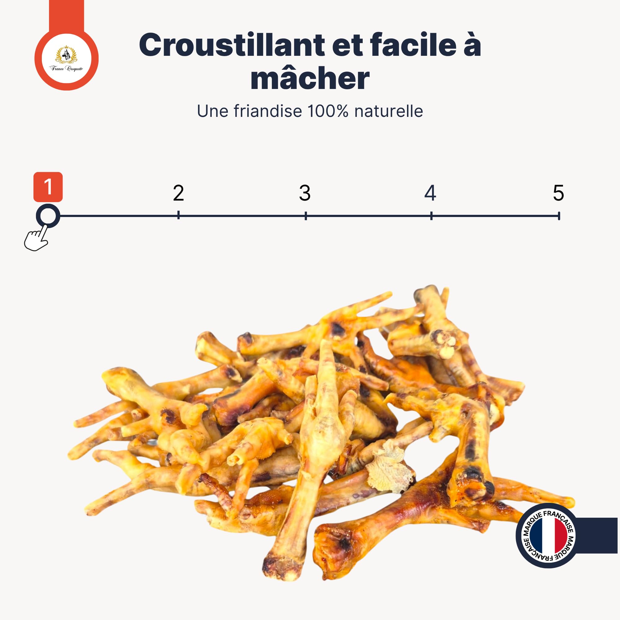 france-croquettes-friandises-pattes-poulet-friandise-chien-500g image 7
