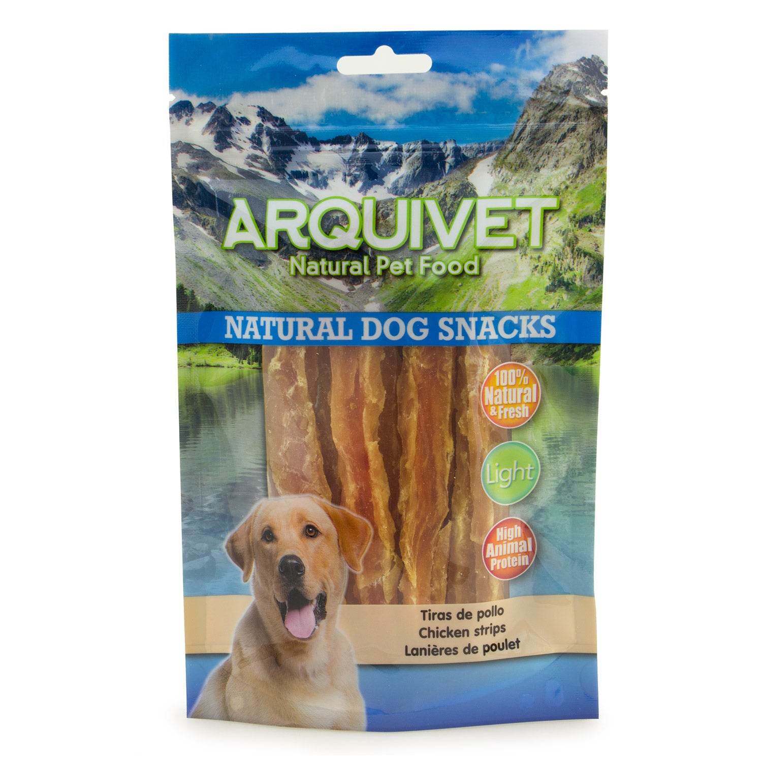 arquivet-chicken-strips-lamelles-poulet-100-g-chien image 6