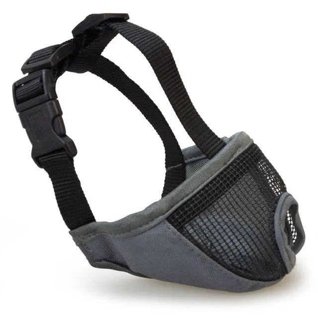 arquivet-museli-re-nez-court-grise-23-cm-anti-morsure image 1