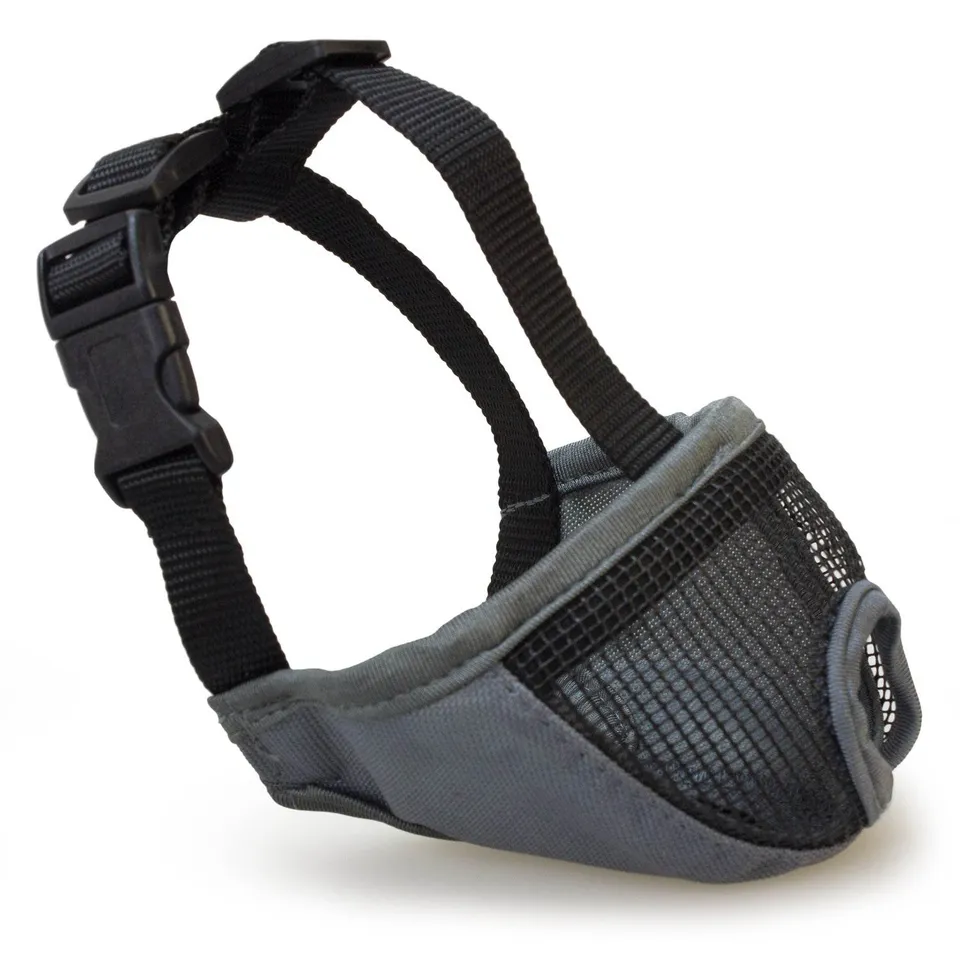 arquivet-museli-re-nez-court-grise-23-cm-anti-morsure image 1