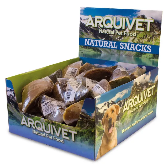 arquivet-dog-snacks-sabot-de-veau-fourr-friandise-poulet-x20 image 1