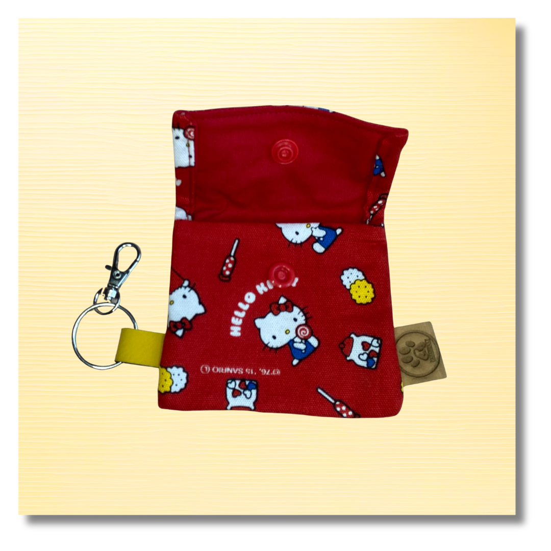 carabidule-pochettes-sacs-crottes-kawaii-rouge-pochette-chat image 3