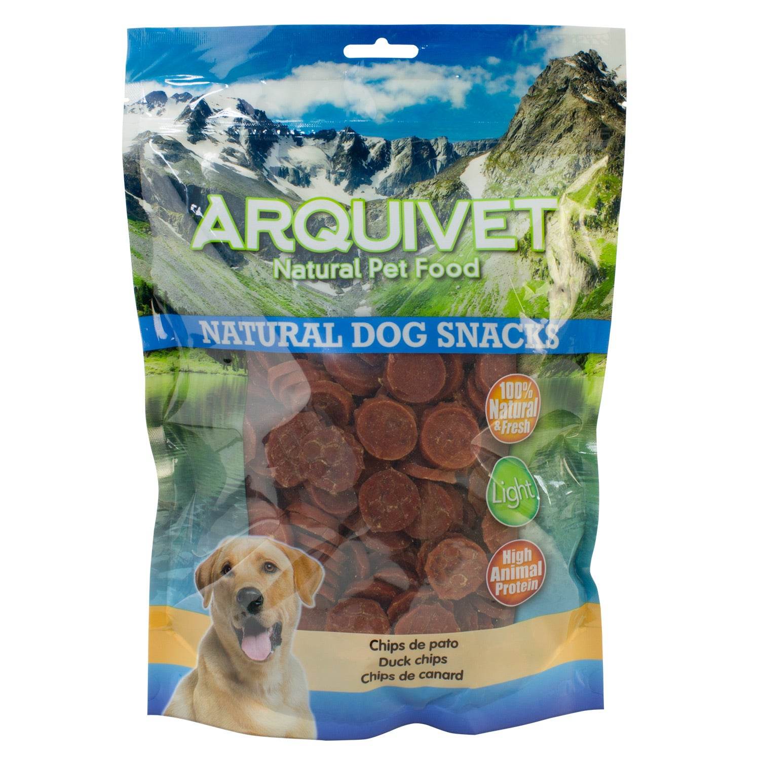 arquivet-chips-canard-chien-100-g-light-naturel image 4