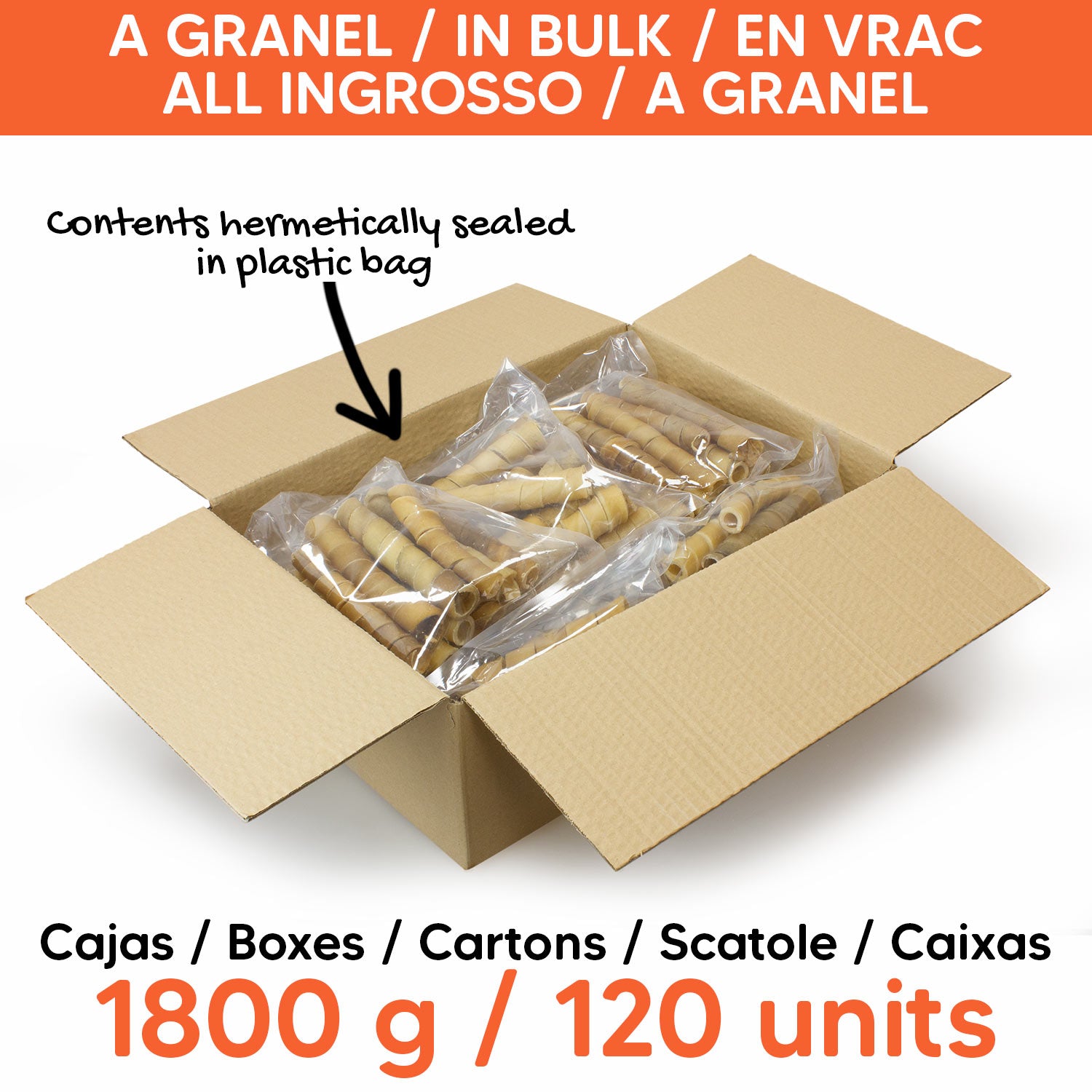 arquivet-dog-snacks-tresse-buffle-12-cm-100-g-5-unit-s image 2