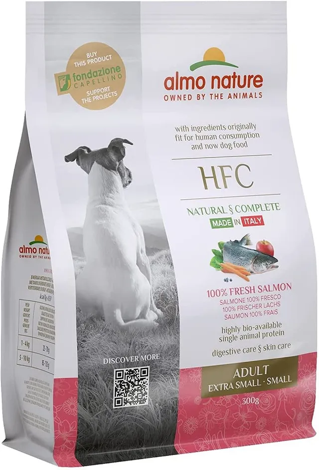 almo-nature-hfc-adult-saumon-croquettes-chien-xs-s image 1