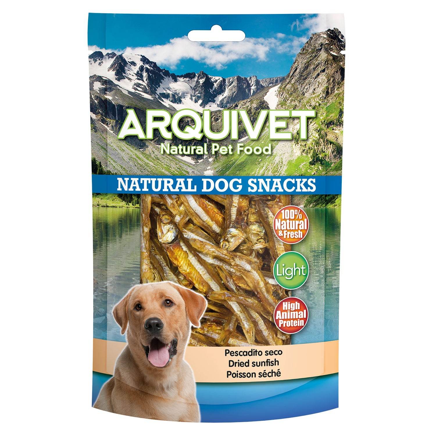 arquivet-dog-snacks-poisson-s-ch-friandise-pour-chien-100-g image 1