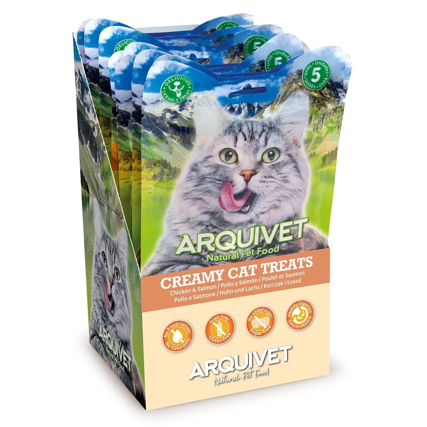 arquivet-creamy-poulet-saumon-5x14-g-friandise-chat-liquide image 4