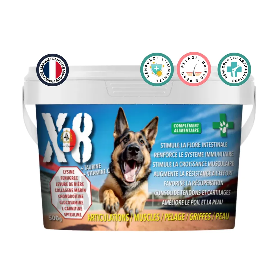 france-croquettes-x8-compl-ment-chien-poudre-500-g image 1