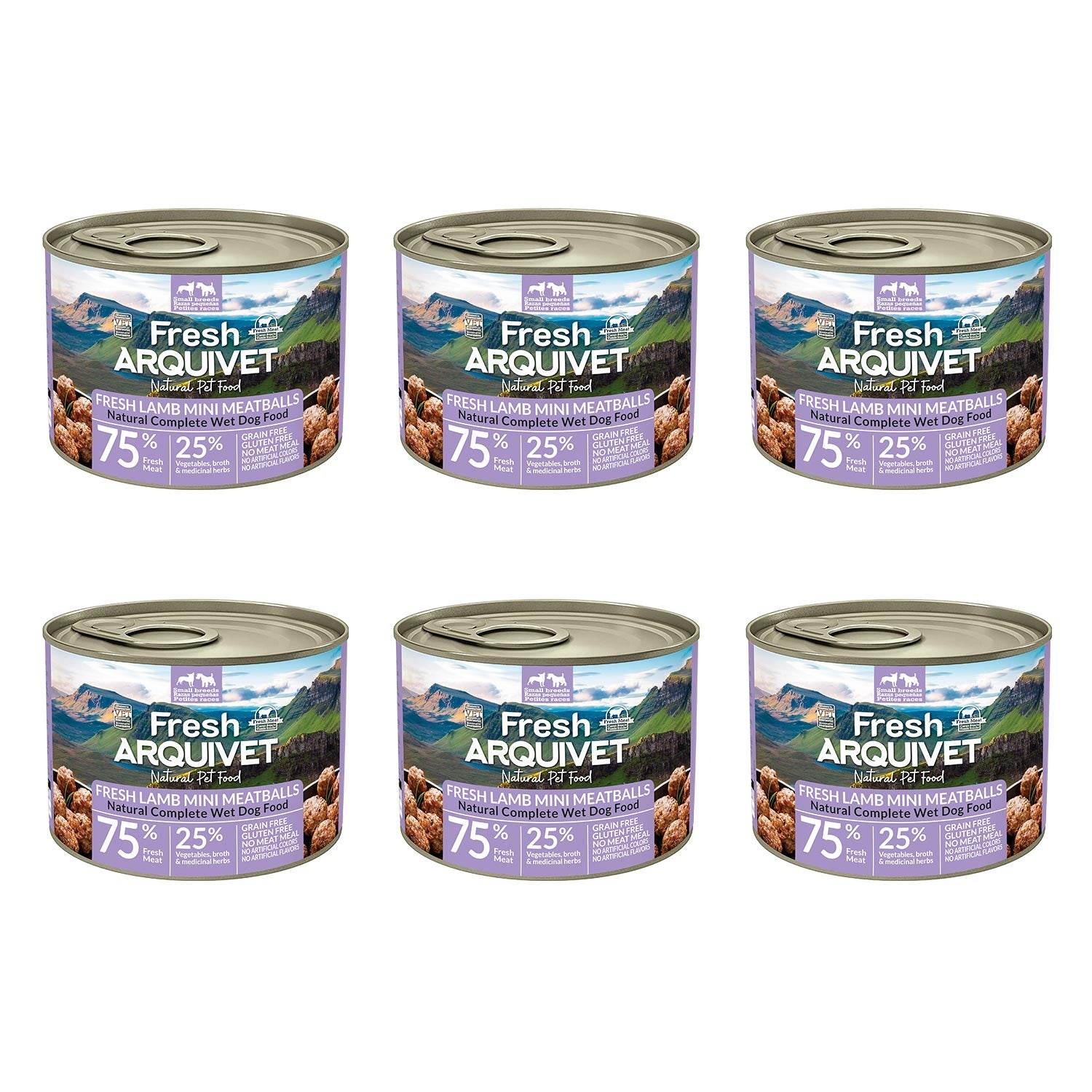 arquivet-mini-boulettes-agneau-croquettes-semi-humides-200-g image 4