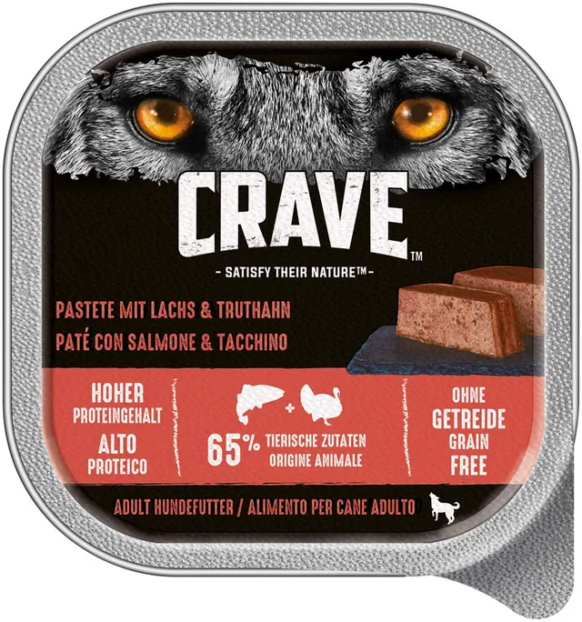 crave-wet-dog-food-p-t-e-chien-saumon-et-poulet-3-kg-sans-c-r-ales image 1