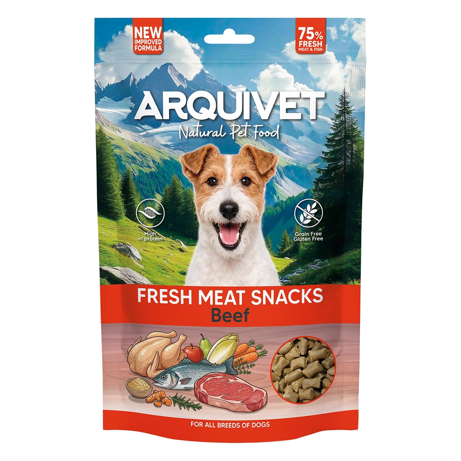 arquivet-fresh-meat-snacks-b-uf-friandise-chien-300-gr image 4