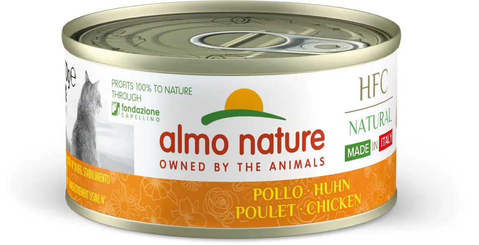 almo-nature-hfc-natural-p-t-e-chat-poulet-24x70-g image 1