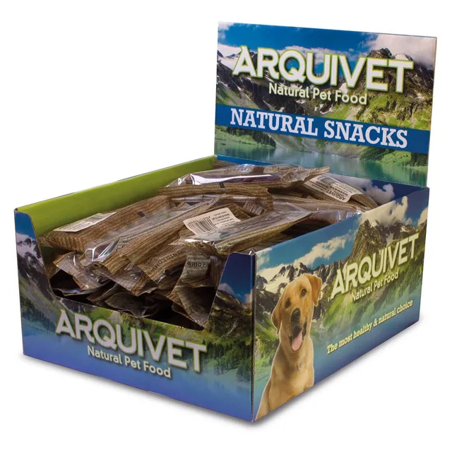 arquivet-nerf-de-b-uf-friandise-mastication-chien-12-cm image 1