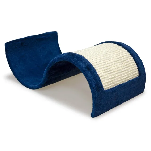 arquivet-griffoir-chat-vague-bleu-50x29x18-cm-sisal image 1
