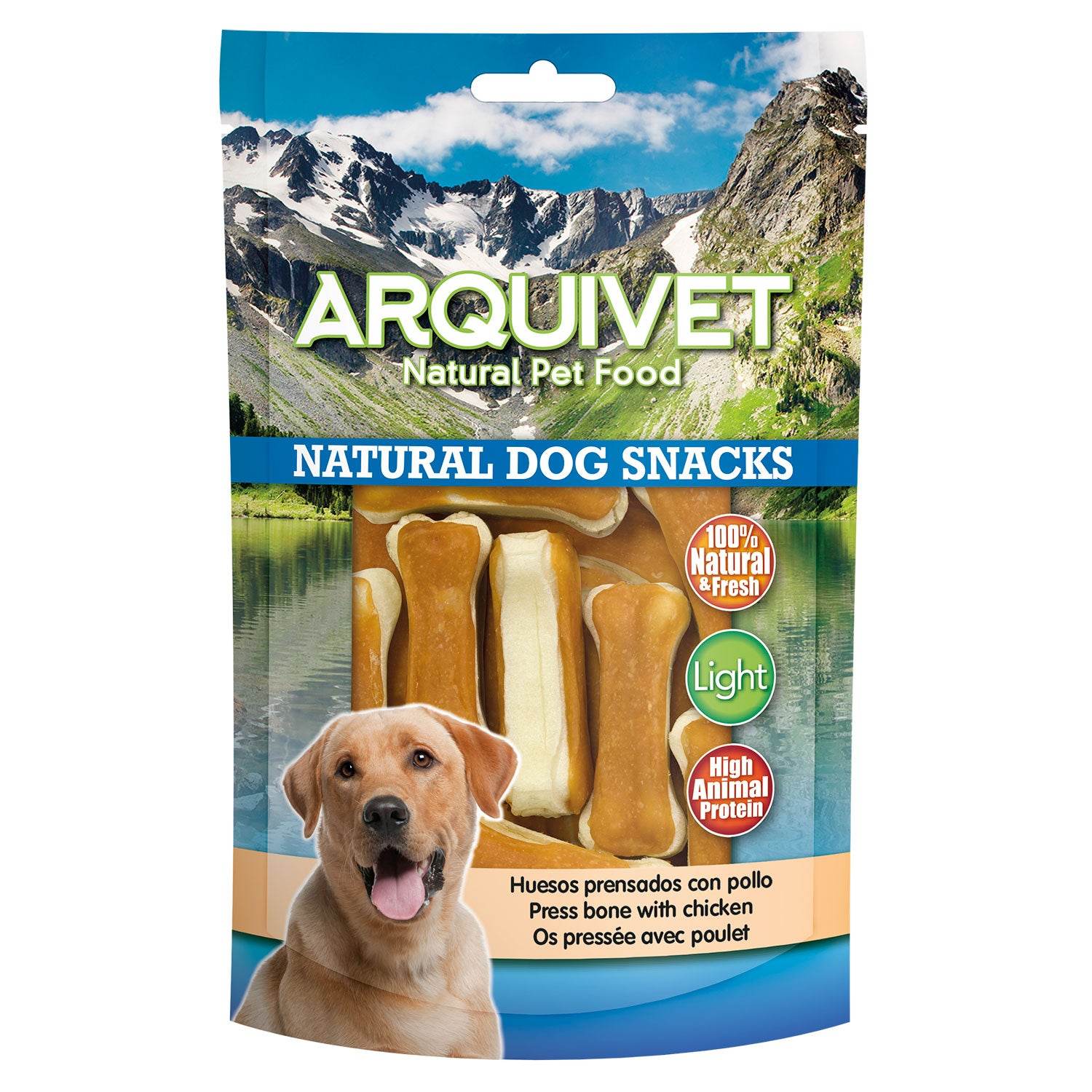 arquivet-os-press-friandise-chien-poulet-100g-prot-in image 1
