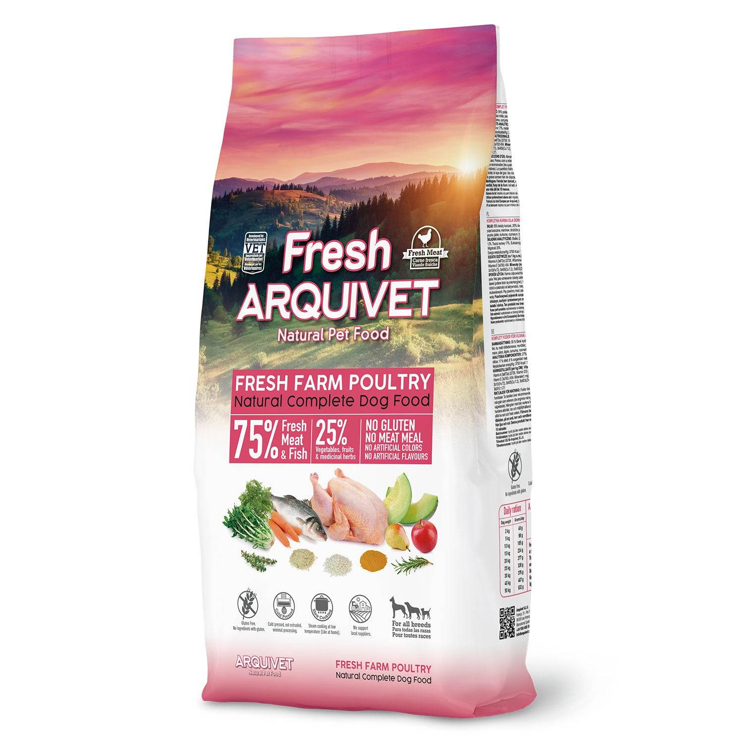 arquivet-farmer-pack-croquettes-poulet-chien-10-kg-extras image 2