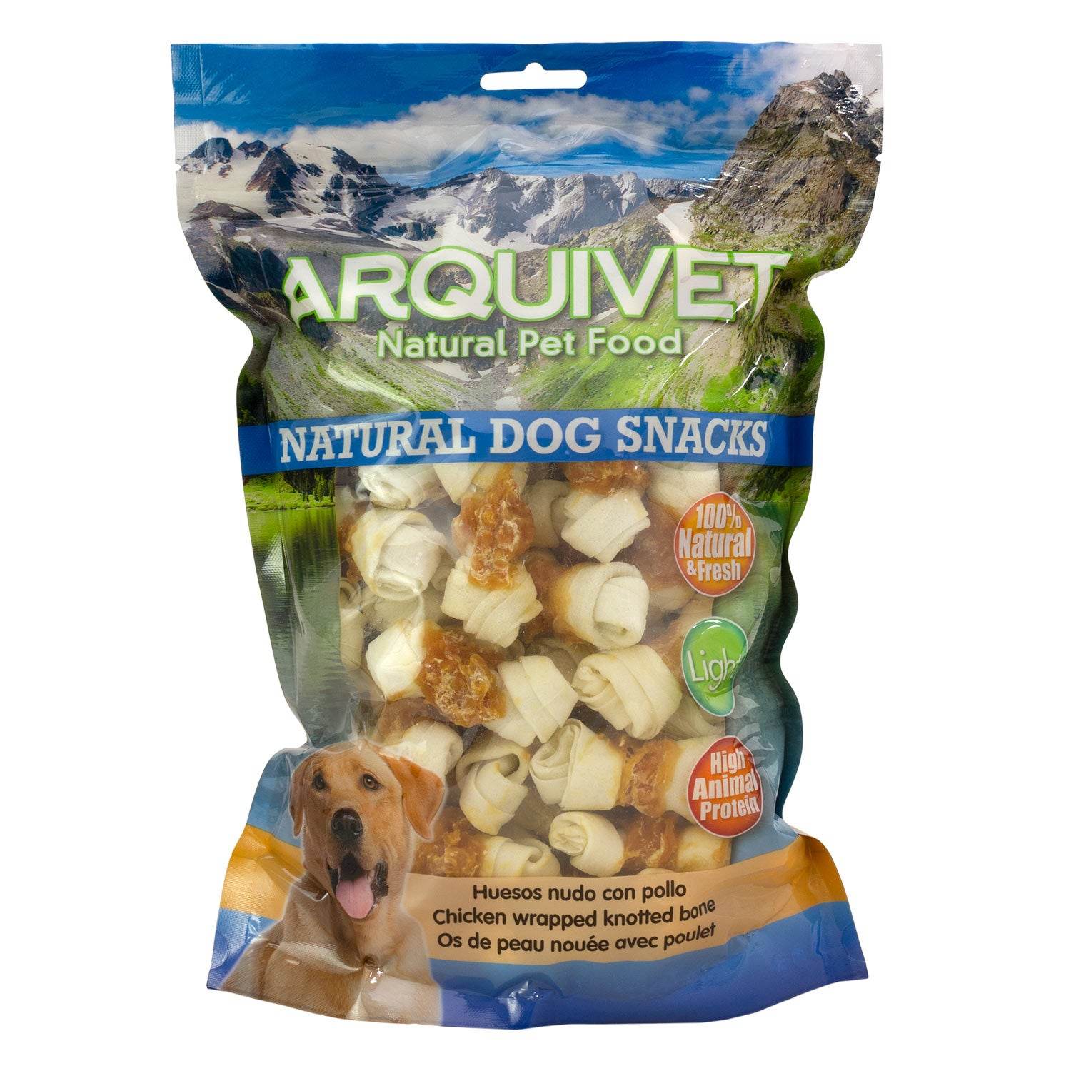 arquivet-os-nou-poulet-friandise-chien-100-gr-naturel image 4