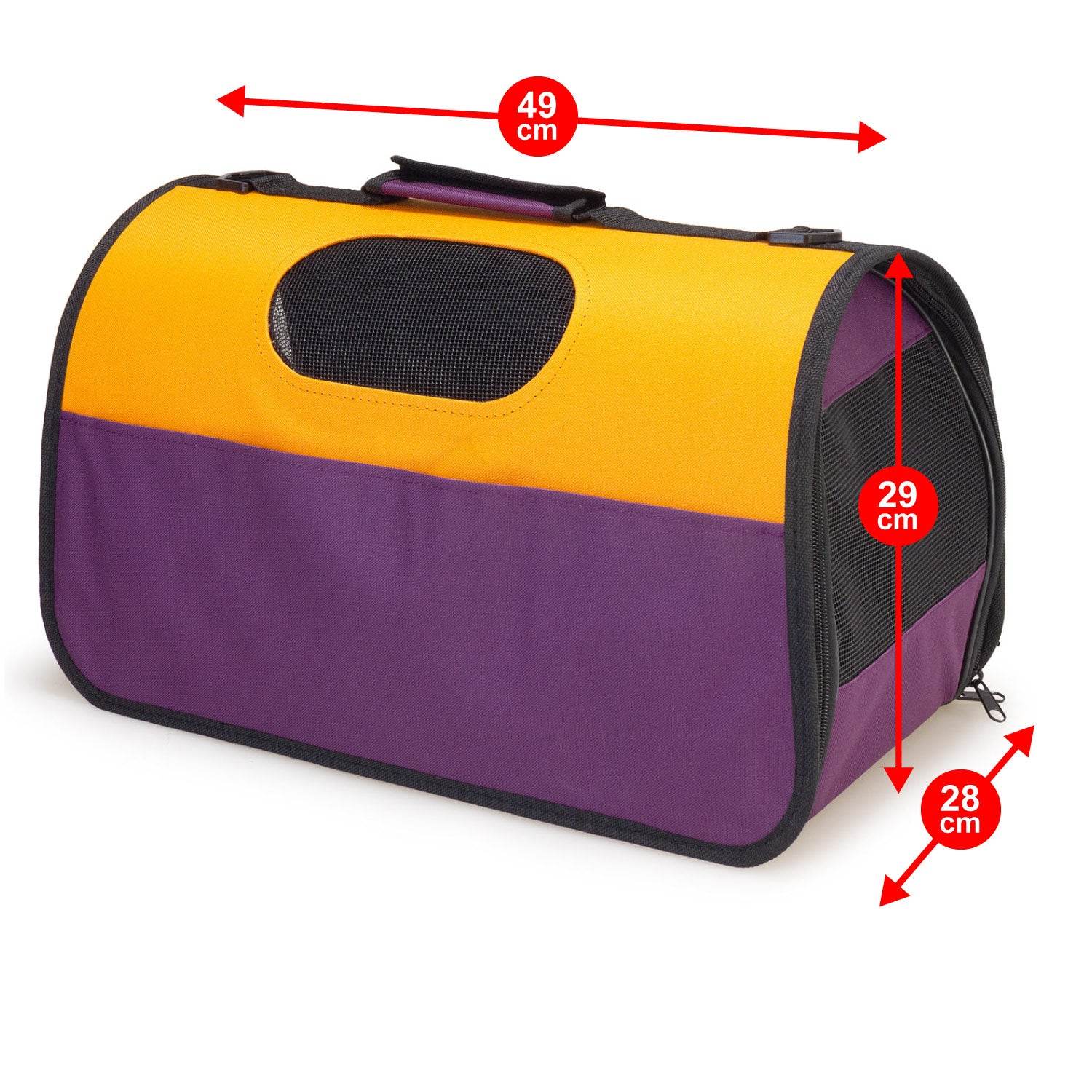 arquivet-sac-transport-avion-chat-chien-49x28x29-cm-souple image 4