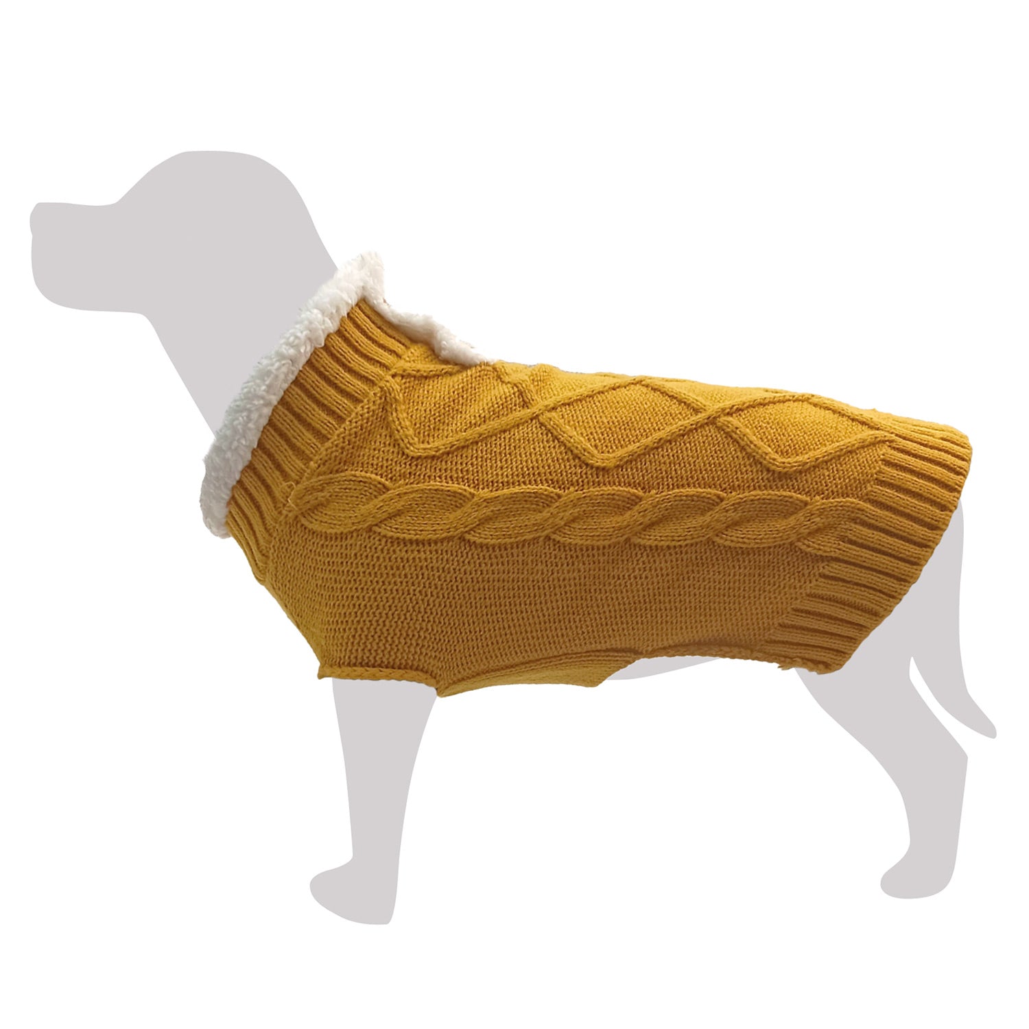 arquivet-mulhacen-pull-tricot-col-mouton-m-30-cm-chien image 6