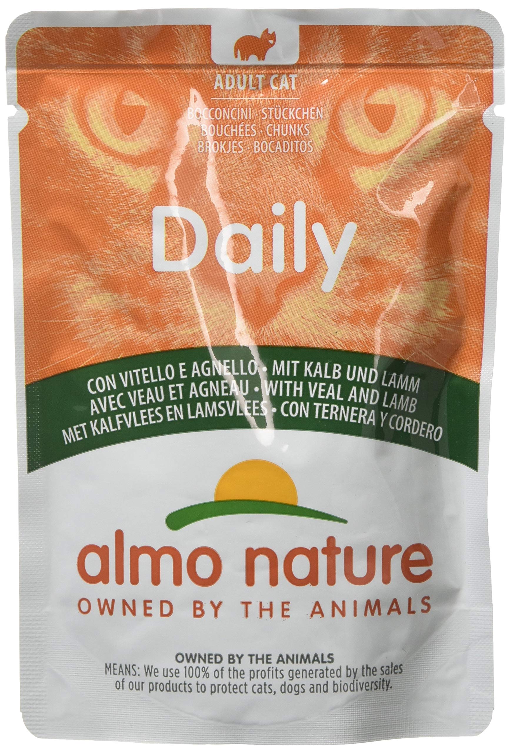 almo-nature-daily-veau-et-agneau-p-t-e-chat-30x70g-sauce image 3