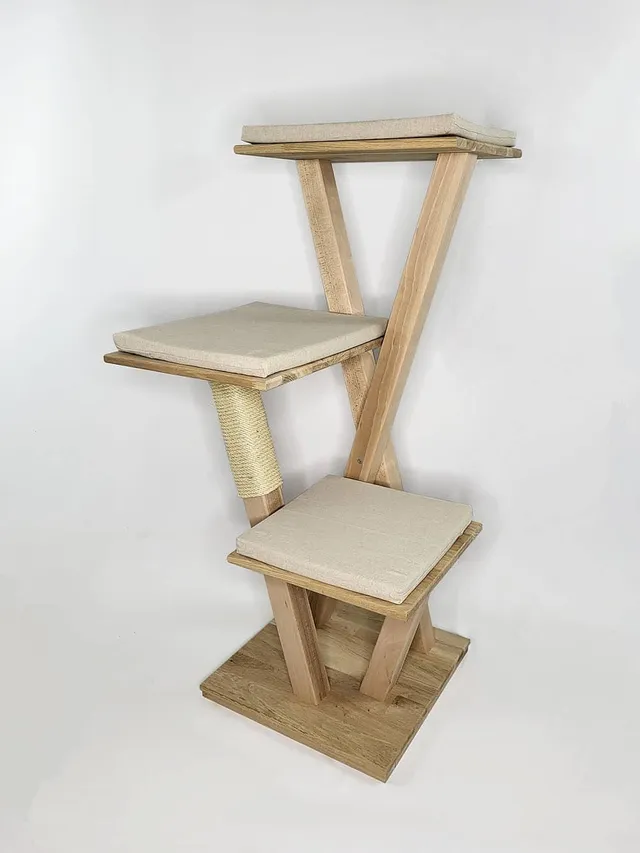 chat-perch-adonis-arbre-chat-bois-stable-130-cm image 1
