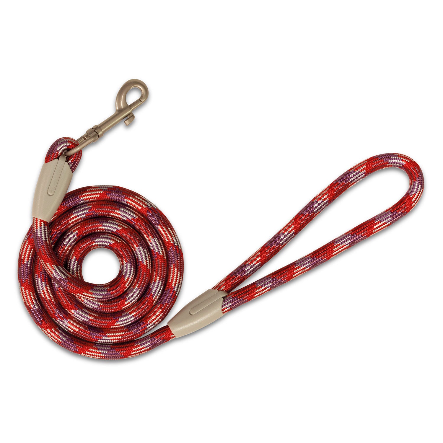 arquivet-piemonte-laisse-corde-chien-rouge-12-mm-x-150-cm-r-fl-chissante image 1