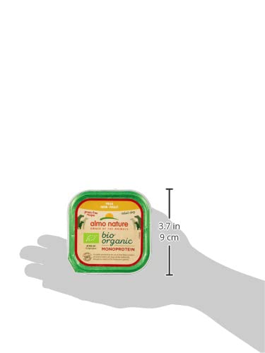 almo-nature-bio-organic-p-t-chien-poulet-11x150g-sans-c-r-ales image 3