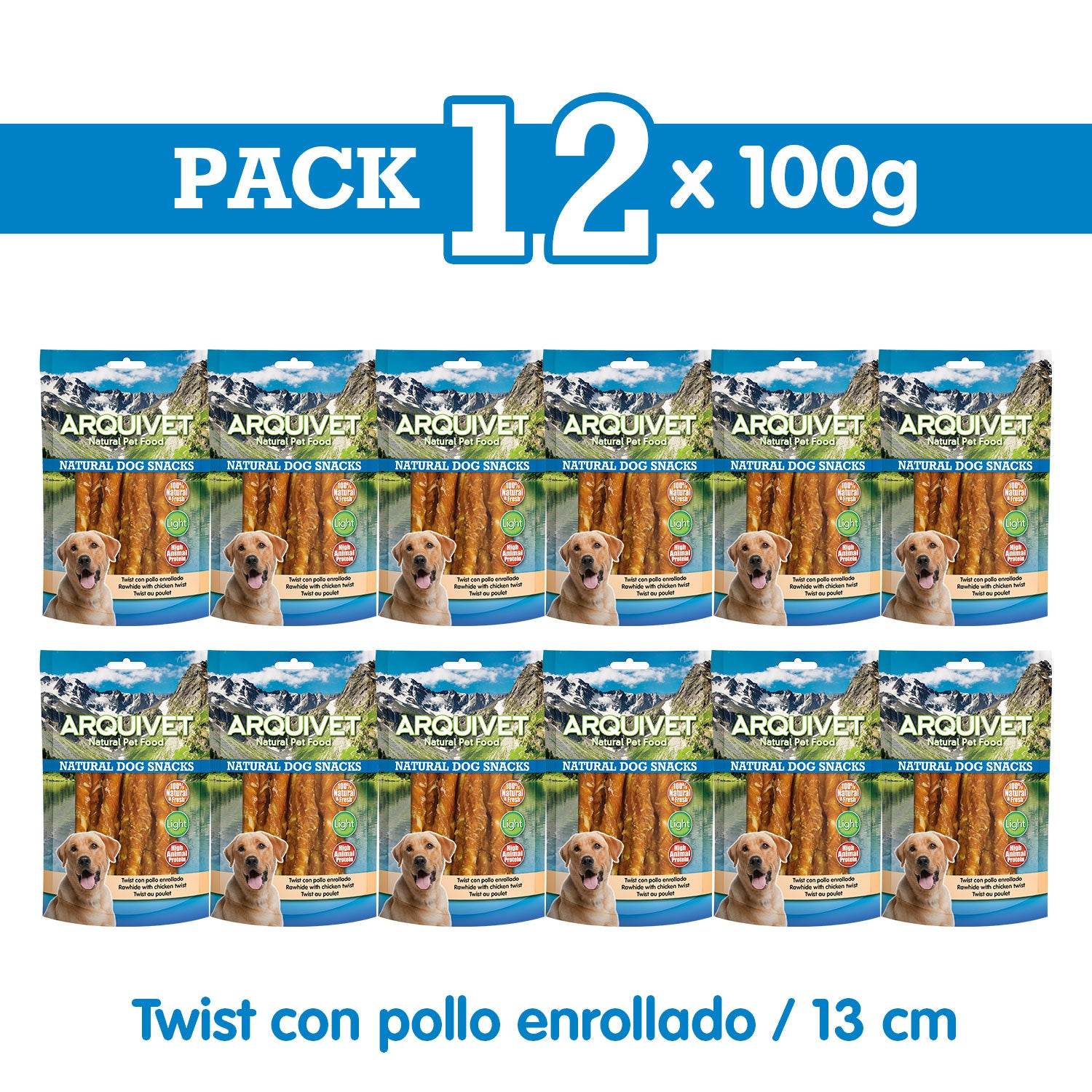 arquivet-dog-snacks-twist-poulet-friandise-chien-100-gr-13-cm image 3