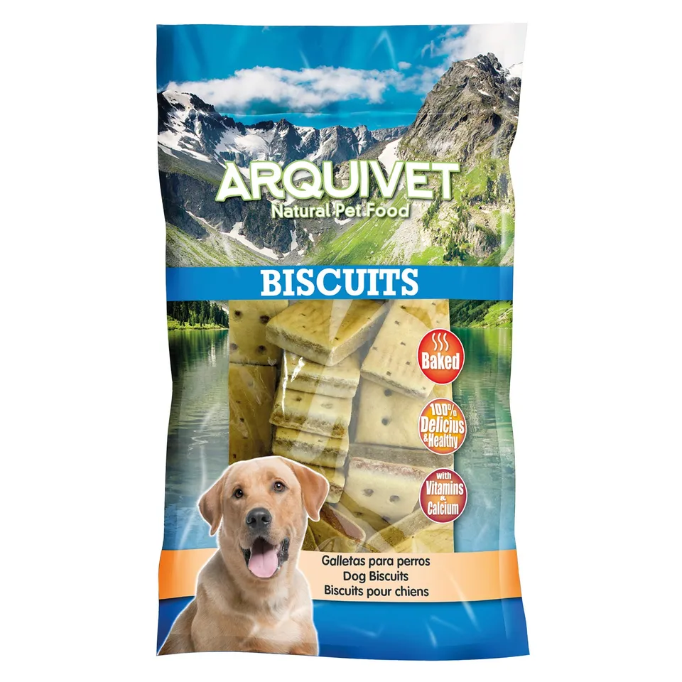 arquivet-dog-snacks-cookies-sandwich-rect-ngulo-biscuits-chien-200-g image 1
