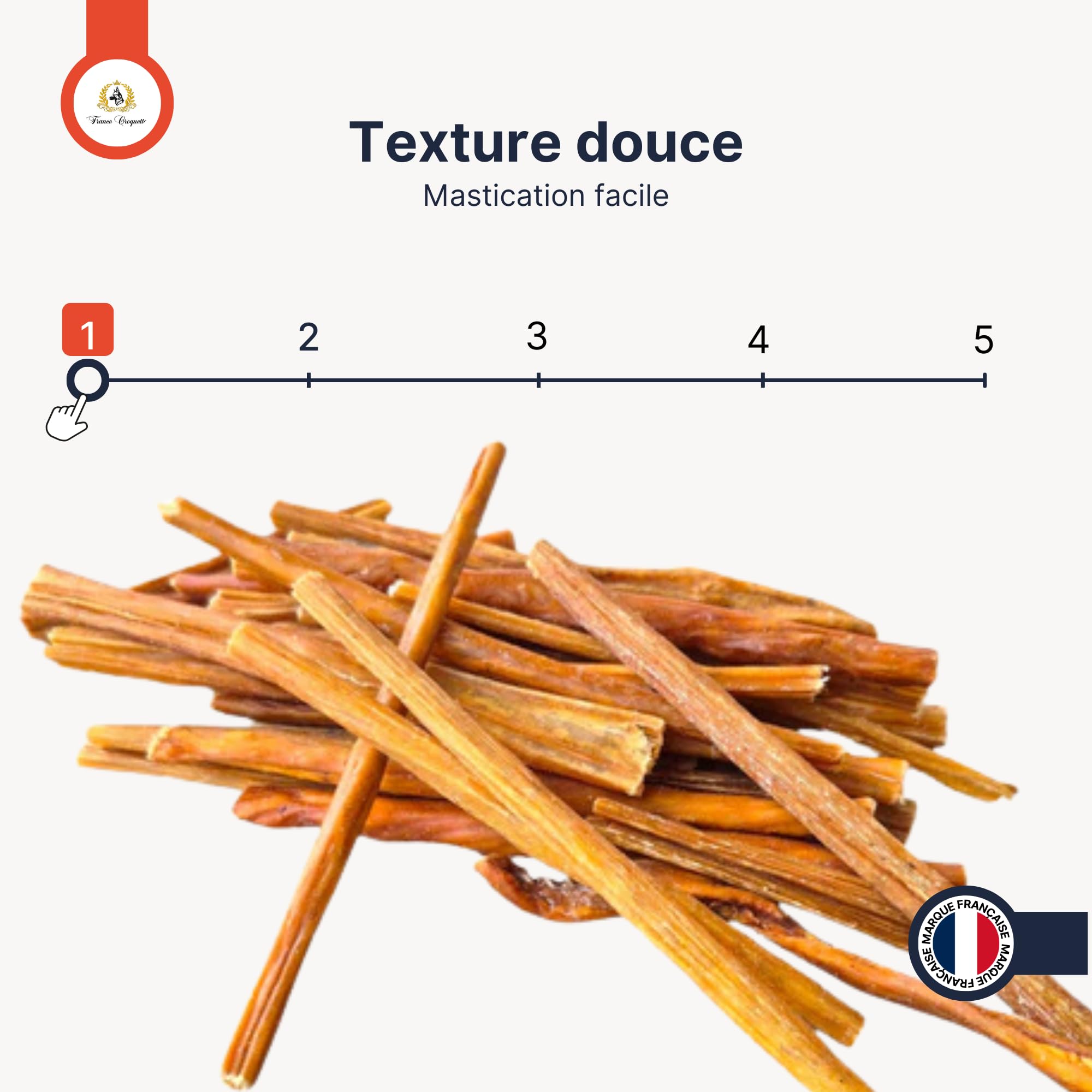 france-croquettes-friandises-b-tonnets-buffle-300g-chiot-senior image 5