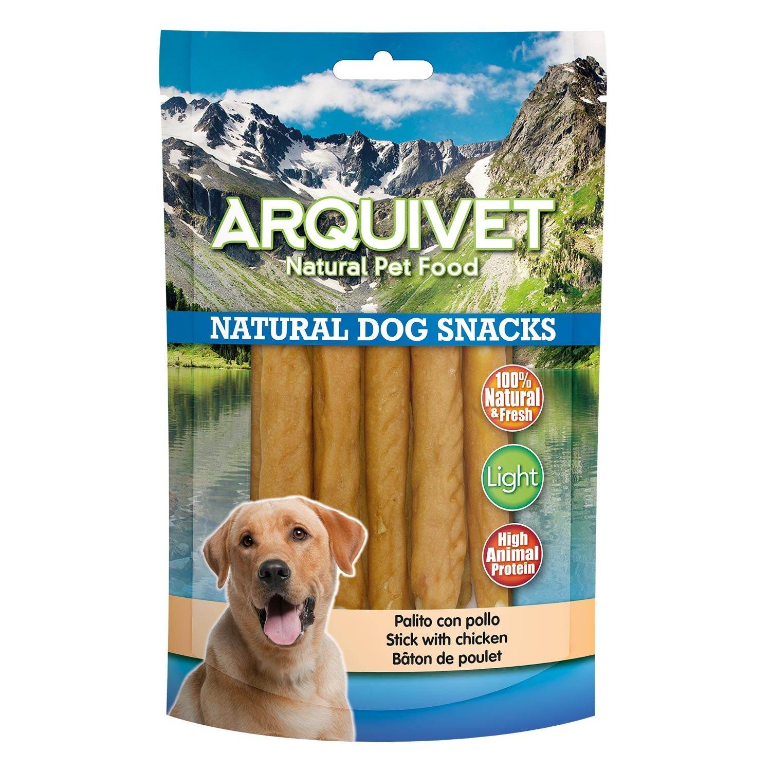 arquivet-stick-poulet-friandise-chien-13-cm-100-g image 1