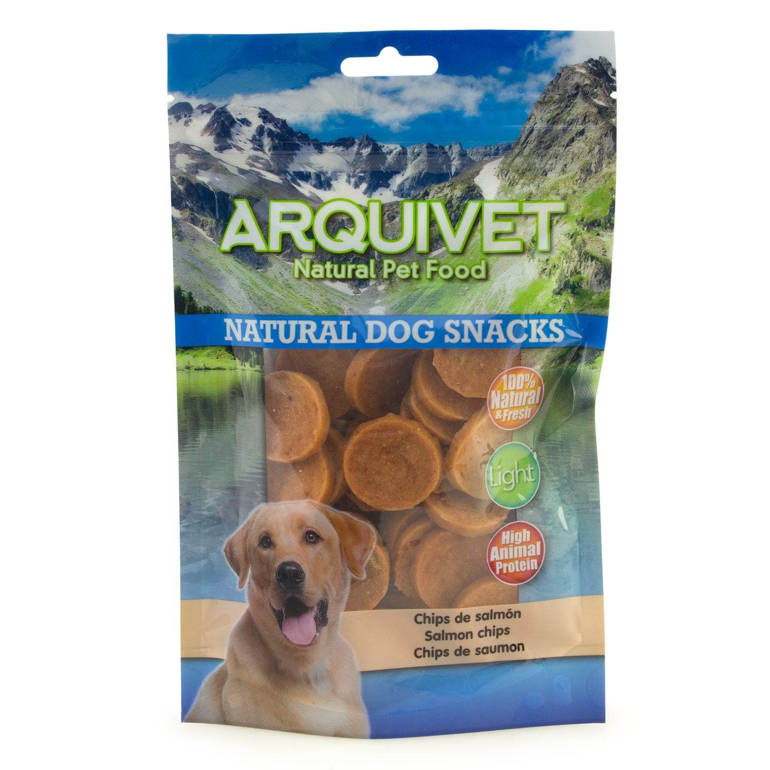 arquivet-salmon-chips-friandise-chien-saumon-100-g-naturel image 4