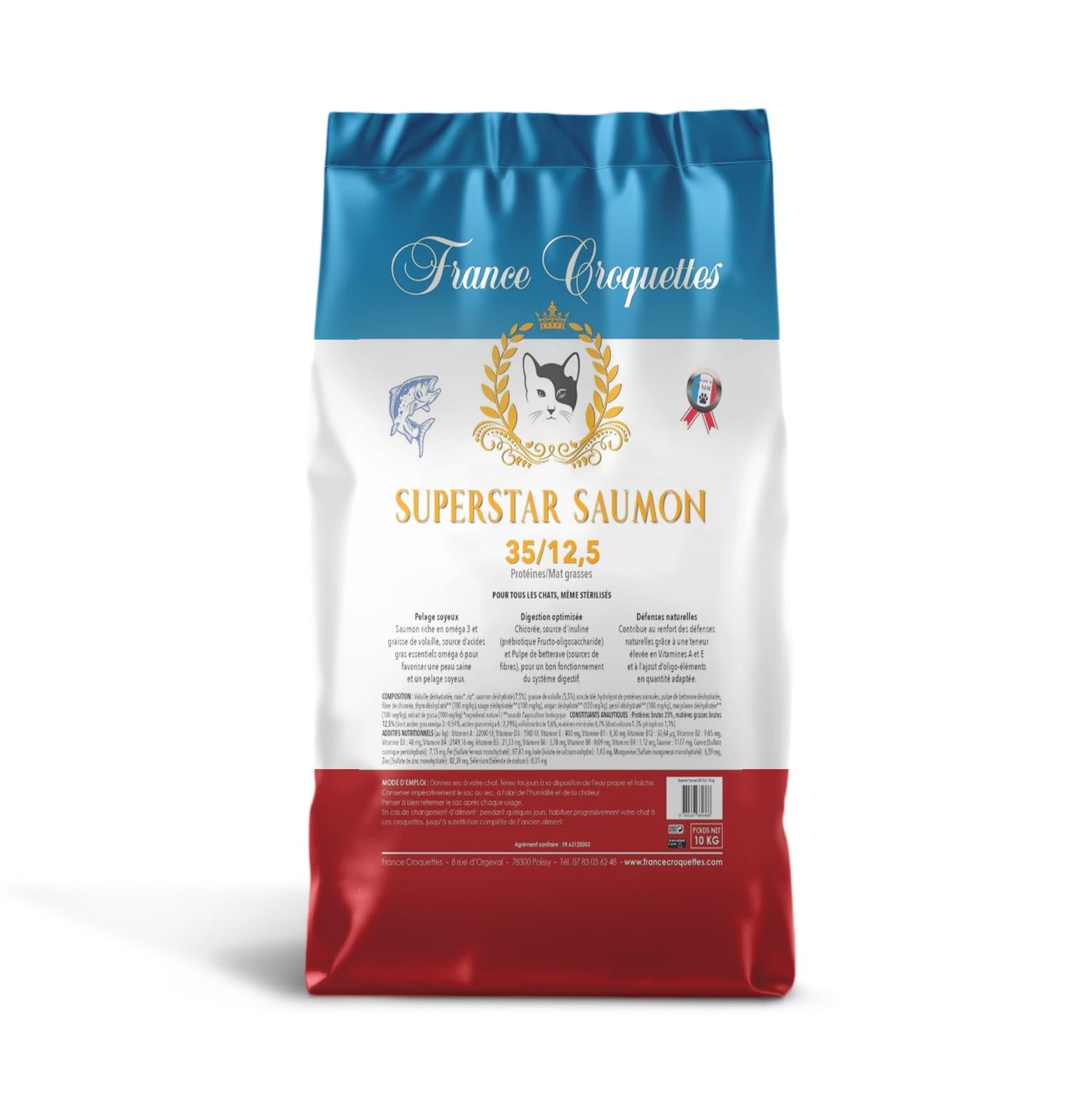 france-croquettes-super-star-saumon-1-5-kg-friandise-pour-chat image 2