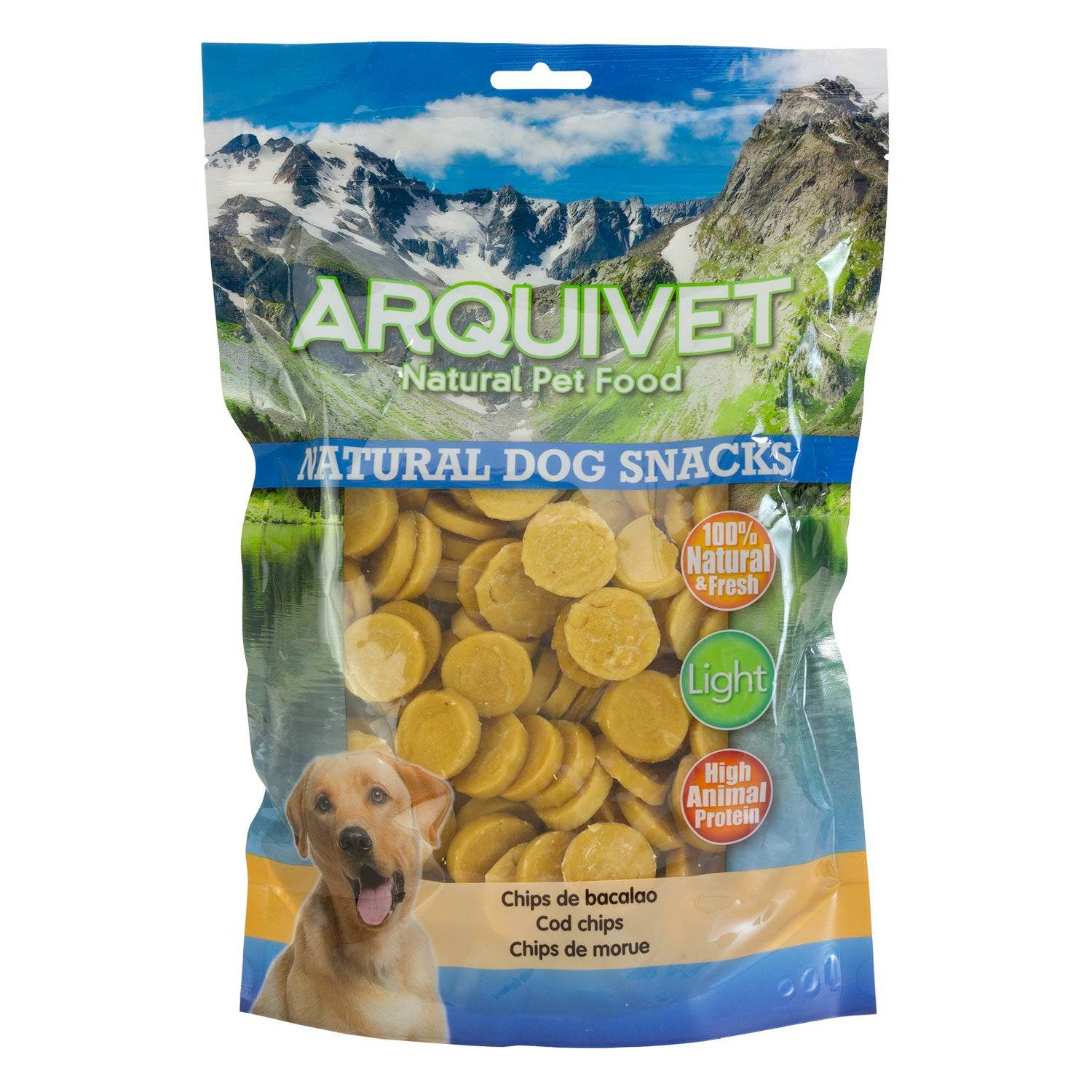 arquivet-friandise-chien-chips-cabillaud-100-g-naturelle image 4