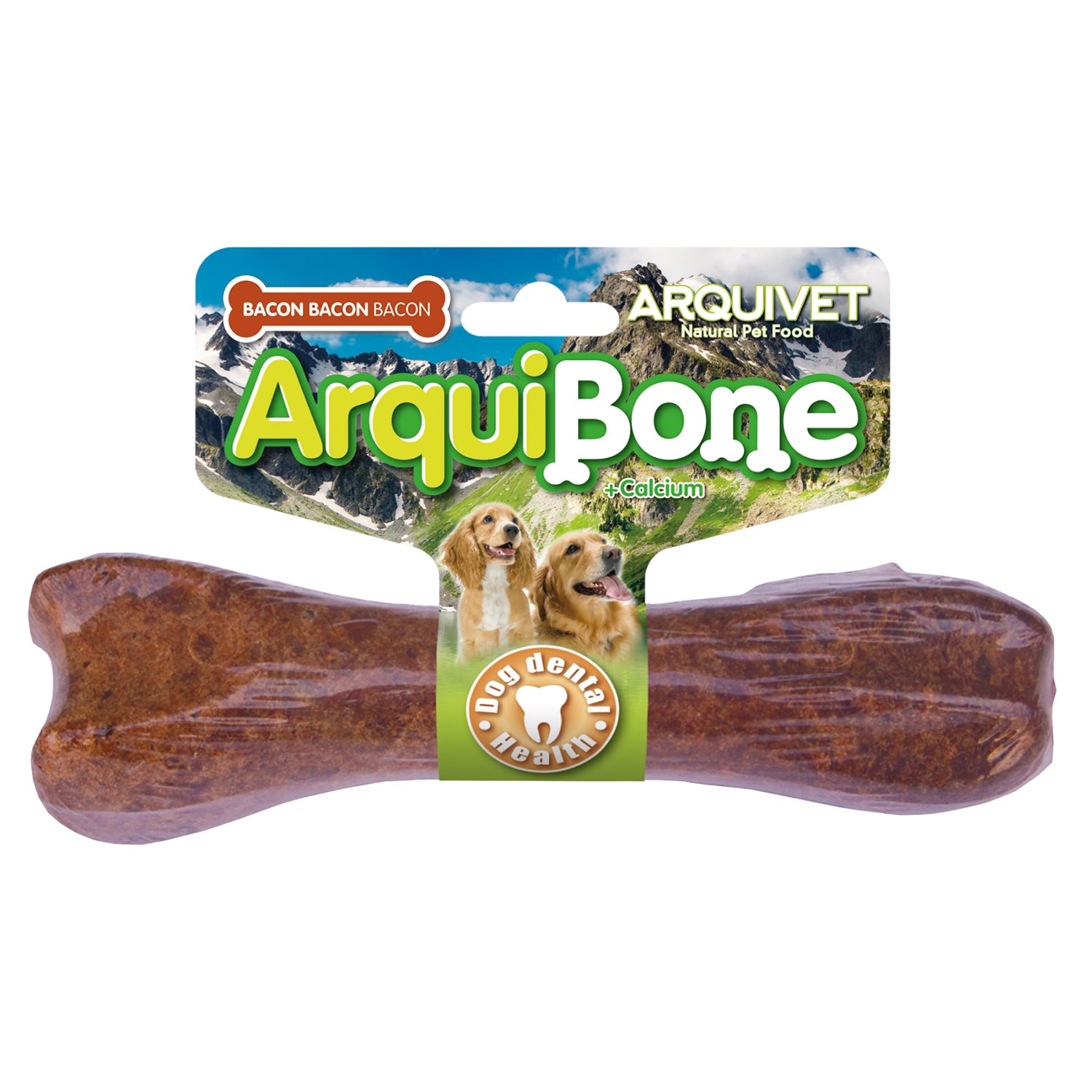 arquivet-arquibone-friandise-chien-os-bacon-95-g-12-cm image 1