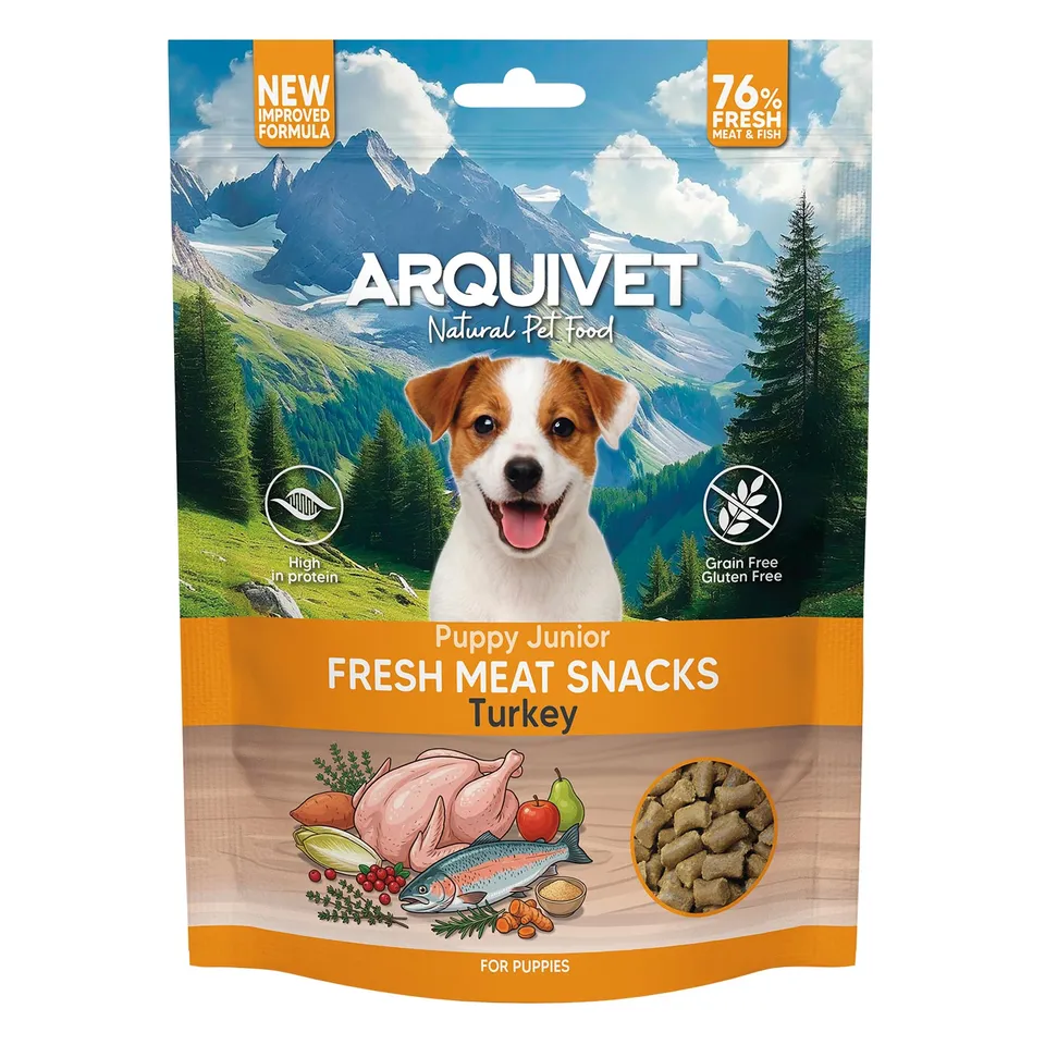 arquivet-fresh-meat-friandise-chien-dinde-chiot-300-g image 1