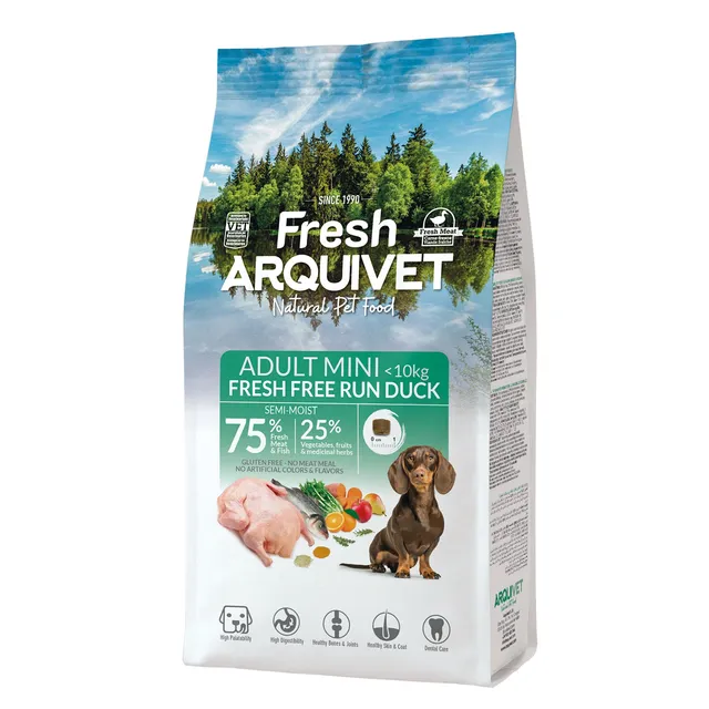 arquivet-fresh-canard-nourriture-semi-humide-chien-mini-1-kg image 1