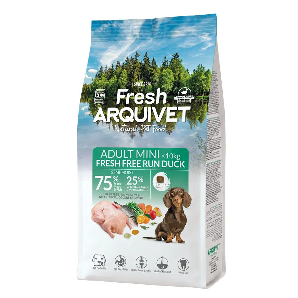 arquivet-fresh-canard-nourriture-semi-humide-chien-mini-1-kg image 1