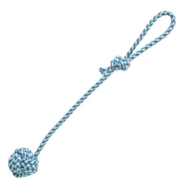 arquivet-balle-corde-coton-jouet-chien-45-cm-double-n-ud image 1