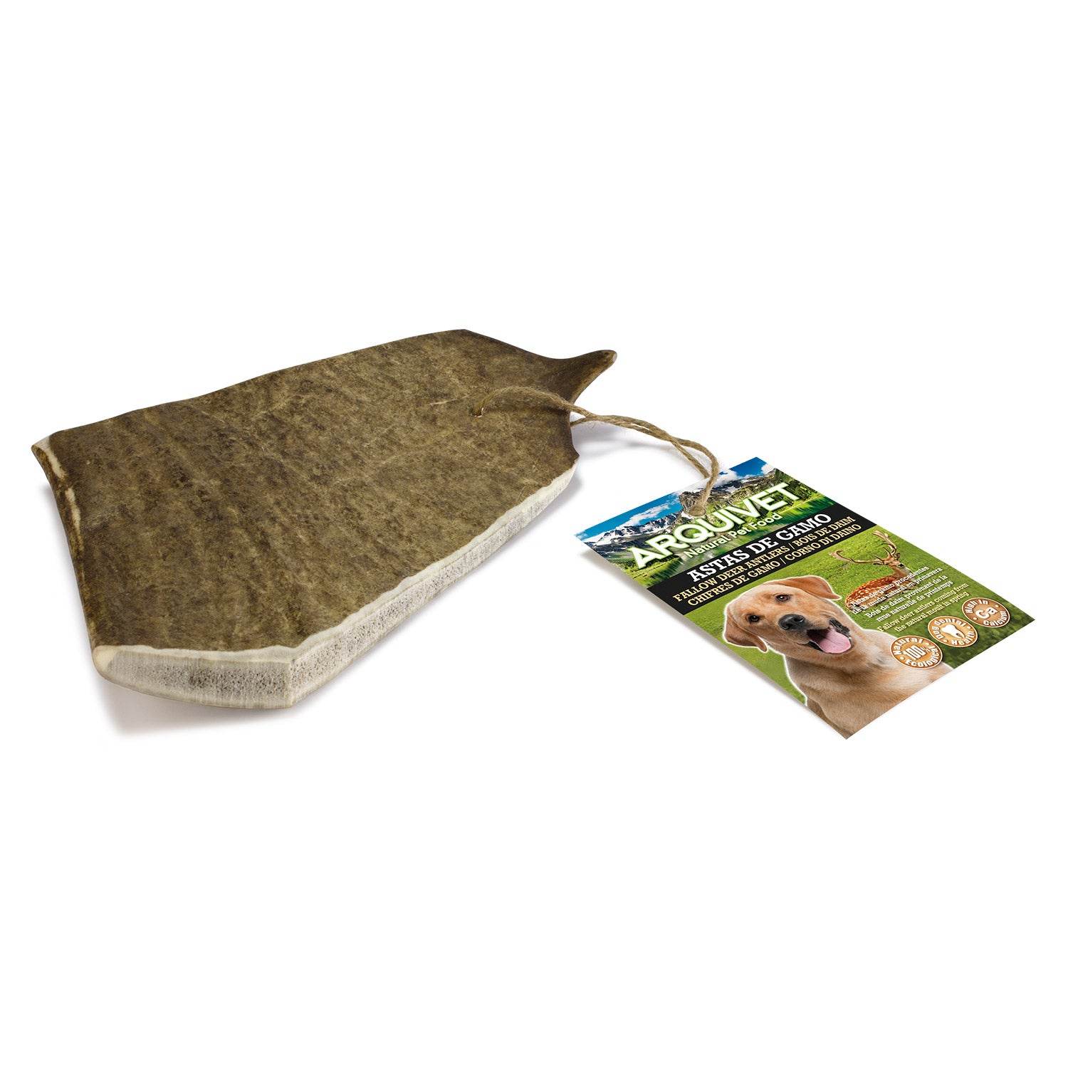 arquivet-bois-de-daim-friandise-chien-mastication-50-g-naturel image 4