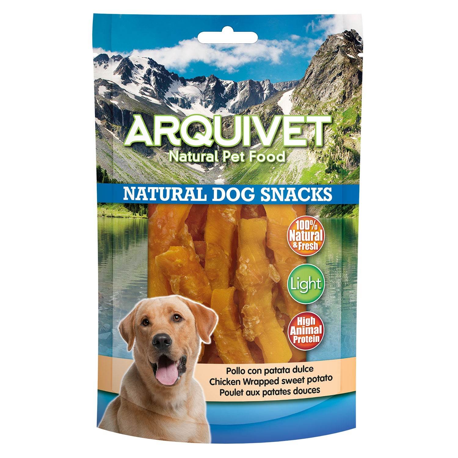 arquivet-roul-poulet-patate-douce-friandise-chien-100-gr image 1