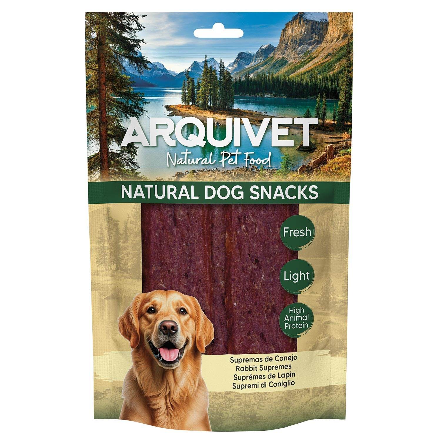 arquivet-supr-mes-lapin-friandise-chien-100-g-naturel image 1