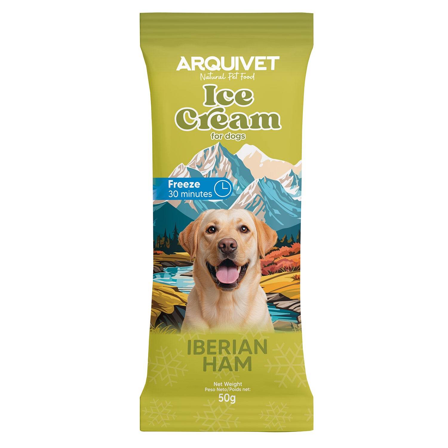 arquivet-glace-jambon-ib-rique-chien-50-g-rafra-chissante image 1