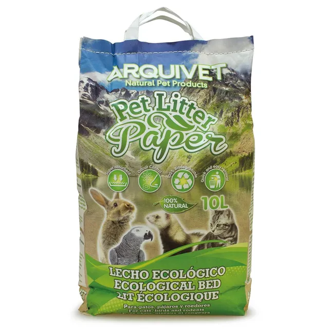 arquivet-liti-re-papier-recycl-chat-10-l-cologique image 1